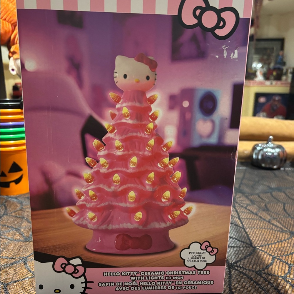 Hello Kitty Ceramic Christmas Tree